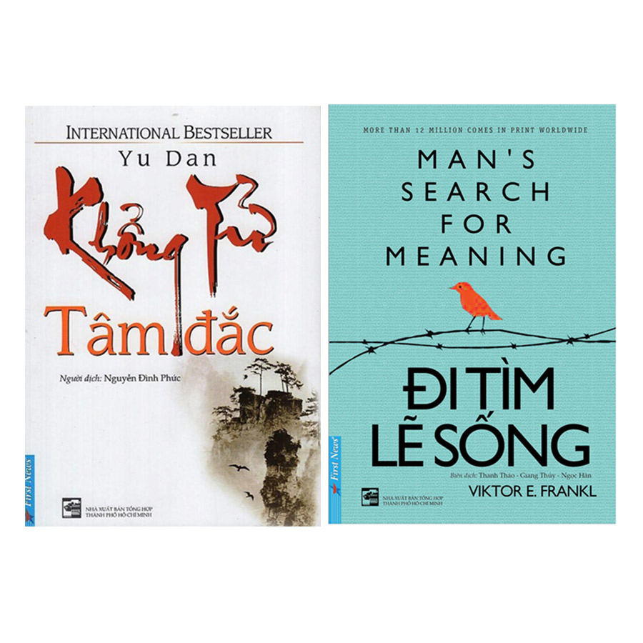 Combo Khổng Tử Tâm Đắc + Đi Tìm Lẽ Sống