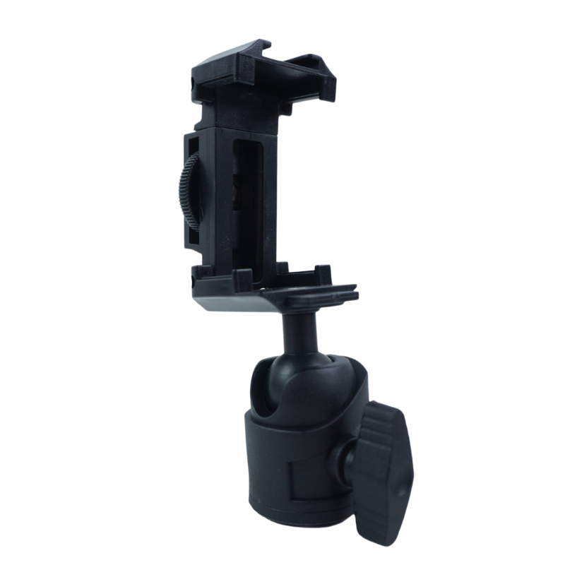 Kẹp bi cầu Yunteng-6109 tích hợp kẹp lò xo, Tính năng 2in1 hỗ trợ gắn kẹp điện thoại, máy tính bảng - Hàng chính hãng