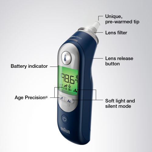 Nhiệt Kế Điện Tử Đo Tai B_raun ThermoScan 7+ Connect Digital | IRT 6575