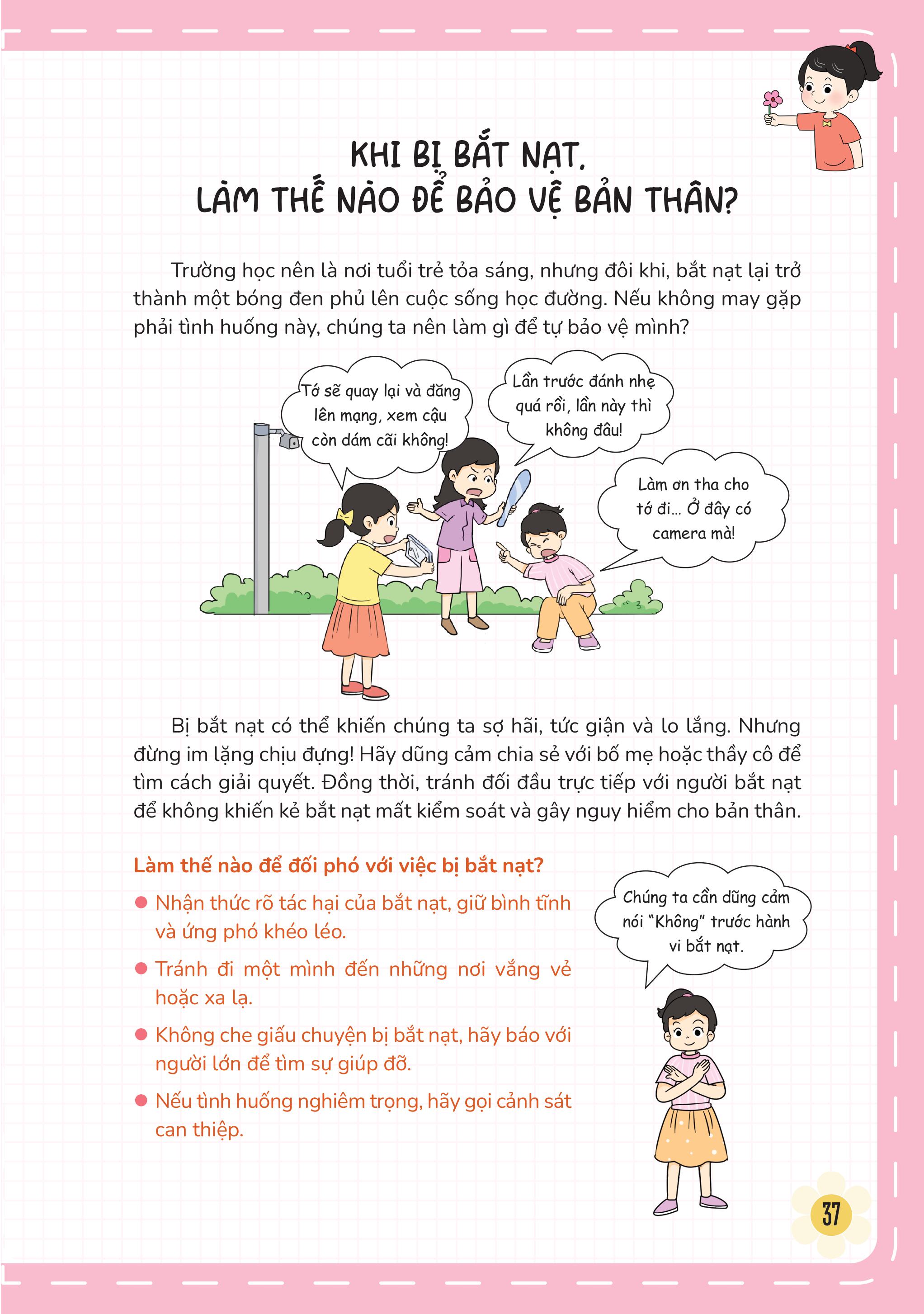 Sách - Con Gái À! Tự Bảo Vệ Mình Là Quan Trọng Nhất - Món Quà Trưởng Thành Dành Tặng Con Gái - Lý Bình