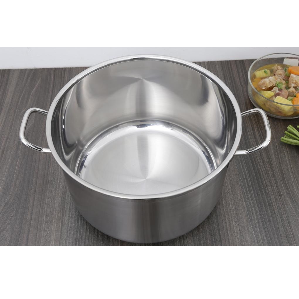 Nồi Inox 3 Đáy 32cm Fivestar N32-3D - Hàng Chính Hãng