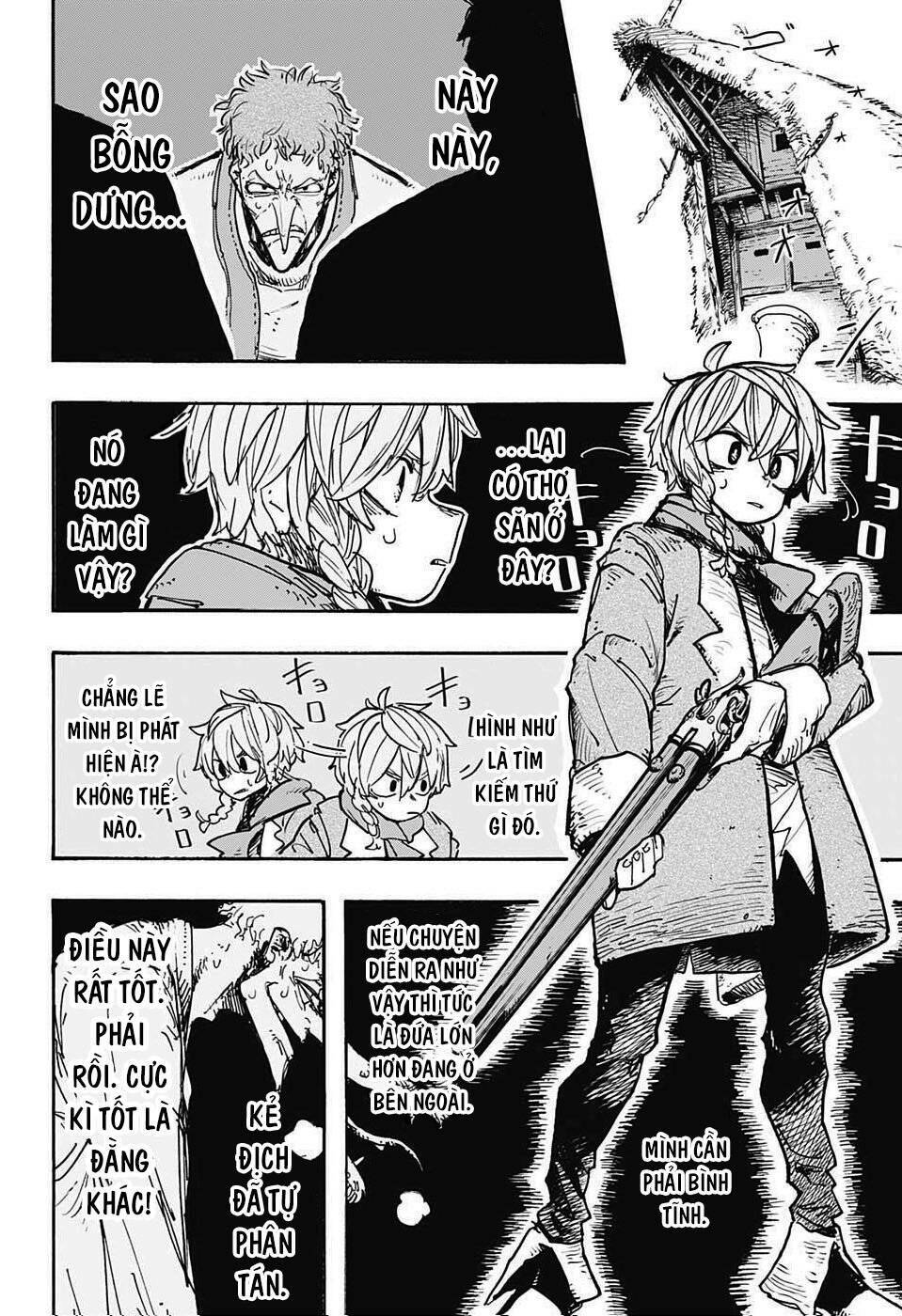 hội thợ săn: khăn đỏ chapter 2 19