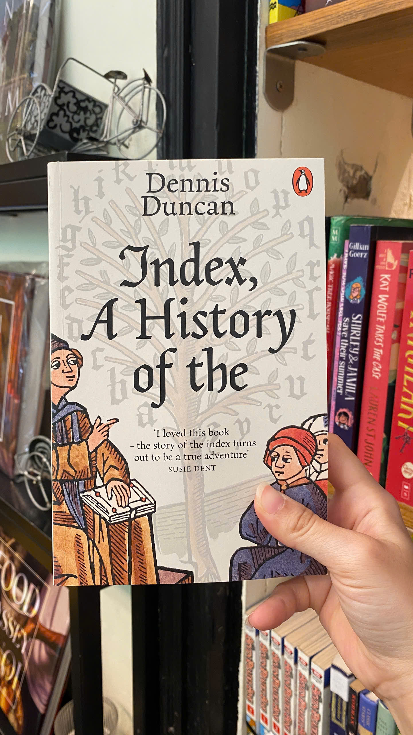 Sách - Index, A History of The by Dennis Duncan | Nonfiction / Lịch sử / Ngoại văn Nhập khẩu UK