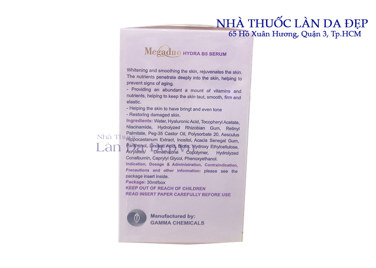 MEGADUO HYDRA B5 SERUM - Serum dưỡng ẩm