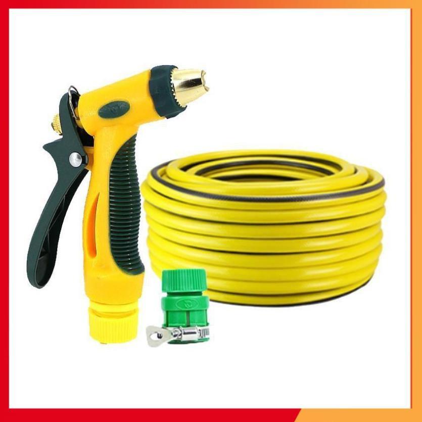 Bộ dây vòi xịt nước rửa xe,tưới cây tăng áp 3 lần 20M 206317