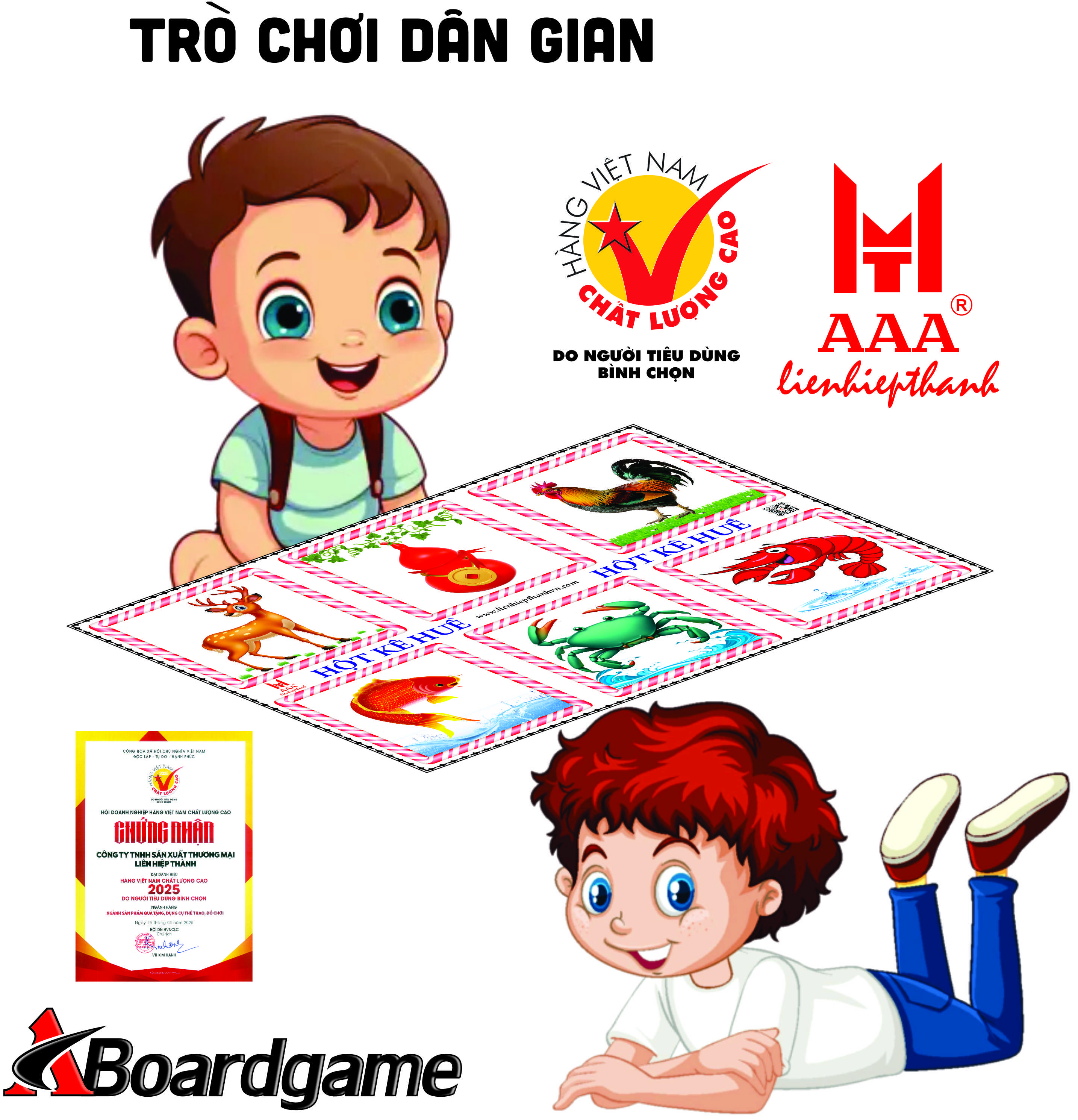 Cờ Bầu Cua Dân Gian Liên Hiệp Thành NEW