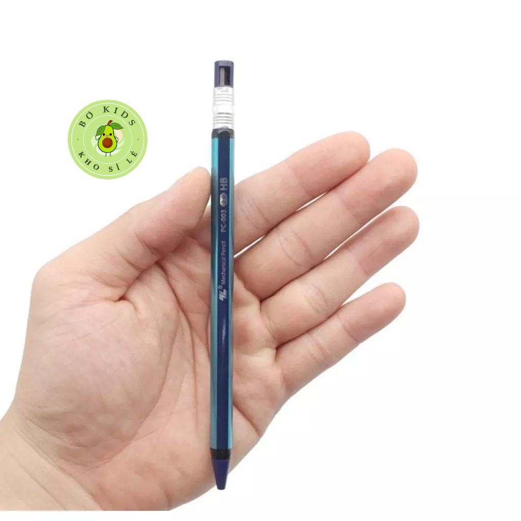 Bút Chì Bấm Ngòi 2.0mm Thiên Long ( PC-003 ) hộp 10 cây,bút có đầu chuốt tiện lợi,thay ruột rễ dàng,kẻ được dòng đậm