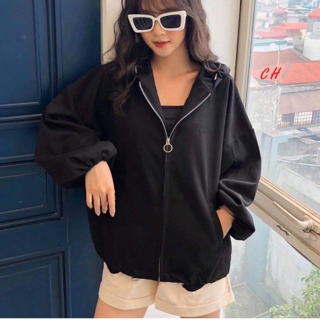 Áo khoác nhung tăm form cánh dơi to COH657