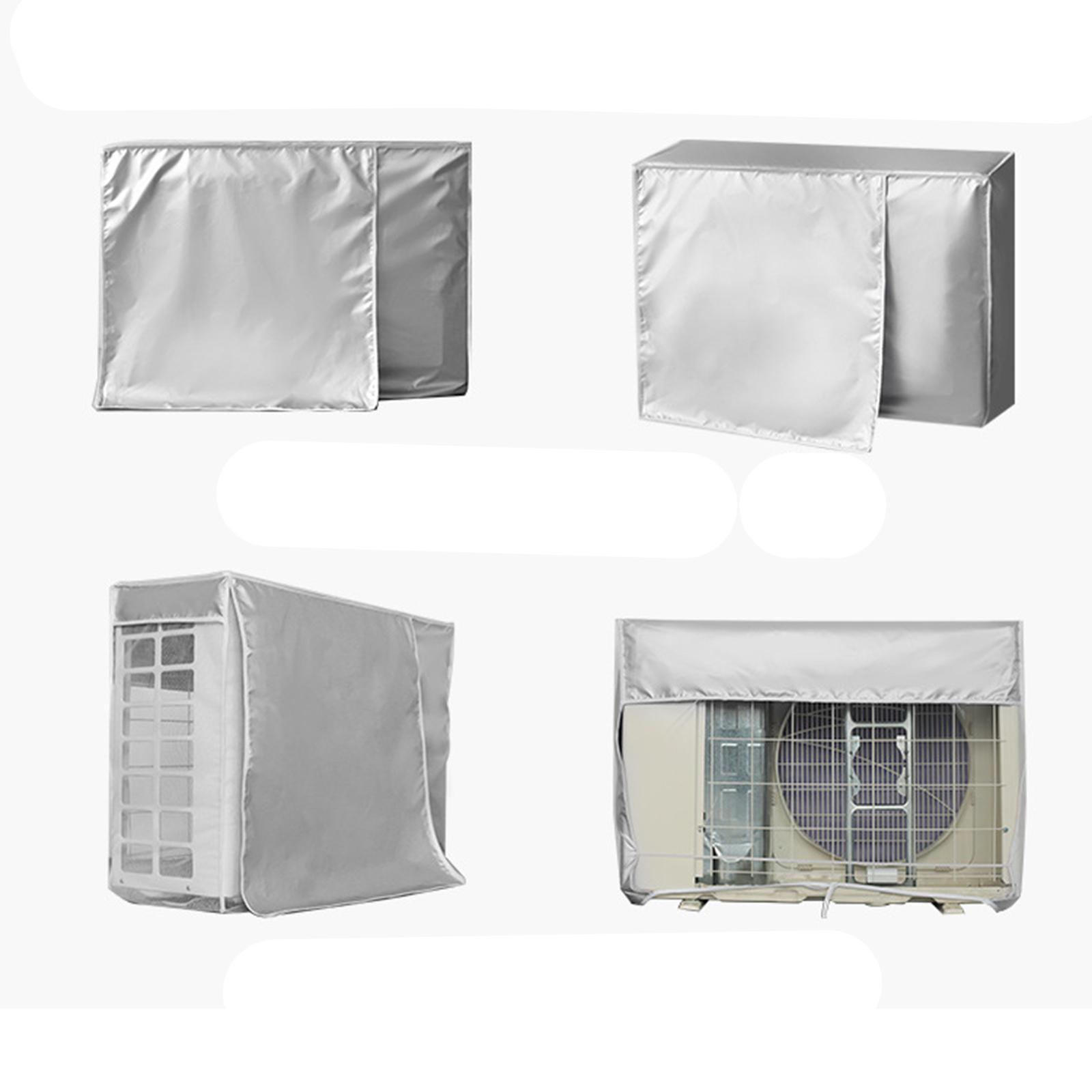 Window Air Conditioner Cover Outdoor  Coating Protective Cover 1.5P Below