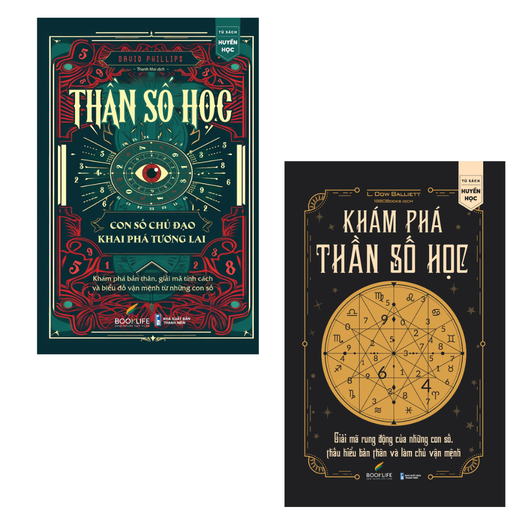 Combo 2 Cuốn Về Tâm Lý Con Người Hay-Khám Phá Thần Số Học+Thần Số Học: Con Số Chủ Đạo Khai Phá Tương Lai
