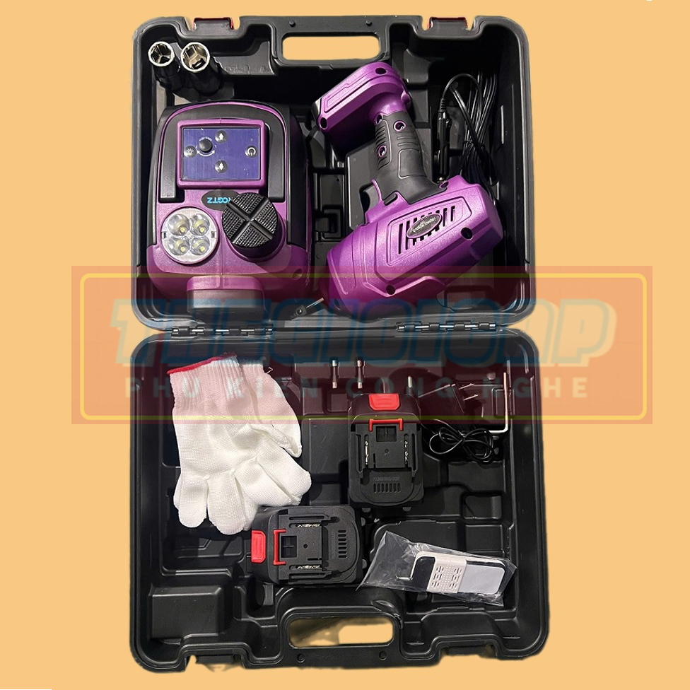 Bộ Kích Bắn Ốc Thủy Lực Nâng Gầm Ô Tô Bằng Điện 12V Có Điều Khiển Từ Xa ROGTZ - Hàng Chính Hãng