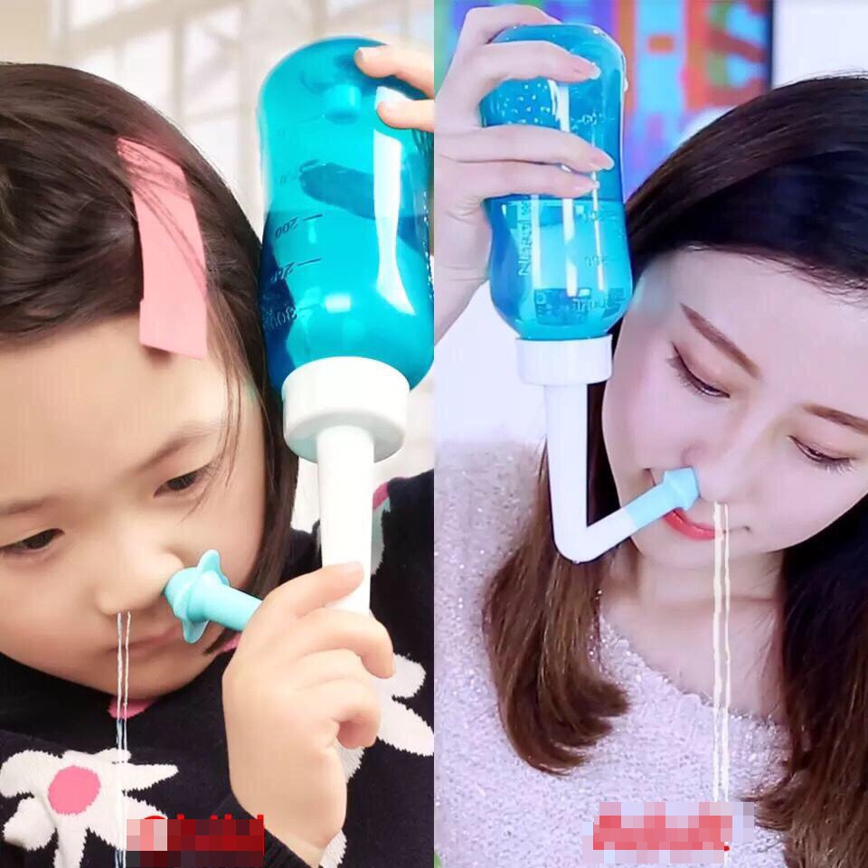 Bình Rửa Mũi cho Bé và người Lớn Dung tích 300 và 500ml