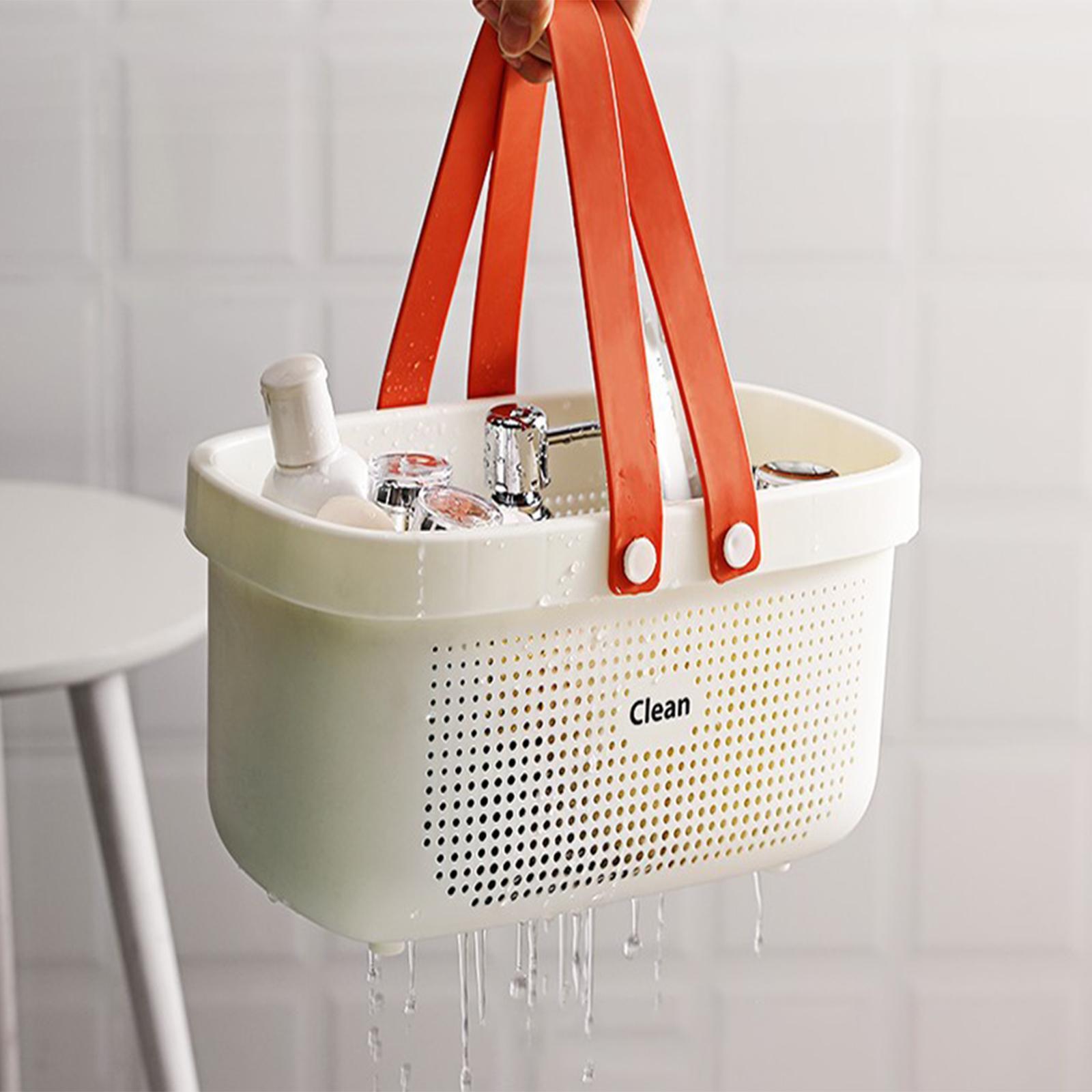 Organizer Storage Tote Shower  Bins Organizer for Garage Bedroom Pantry