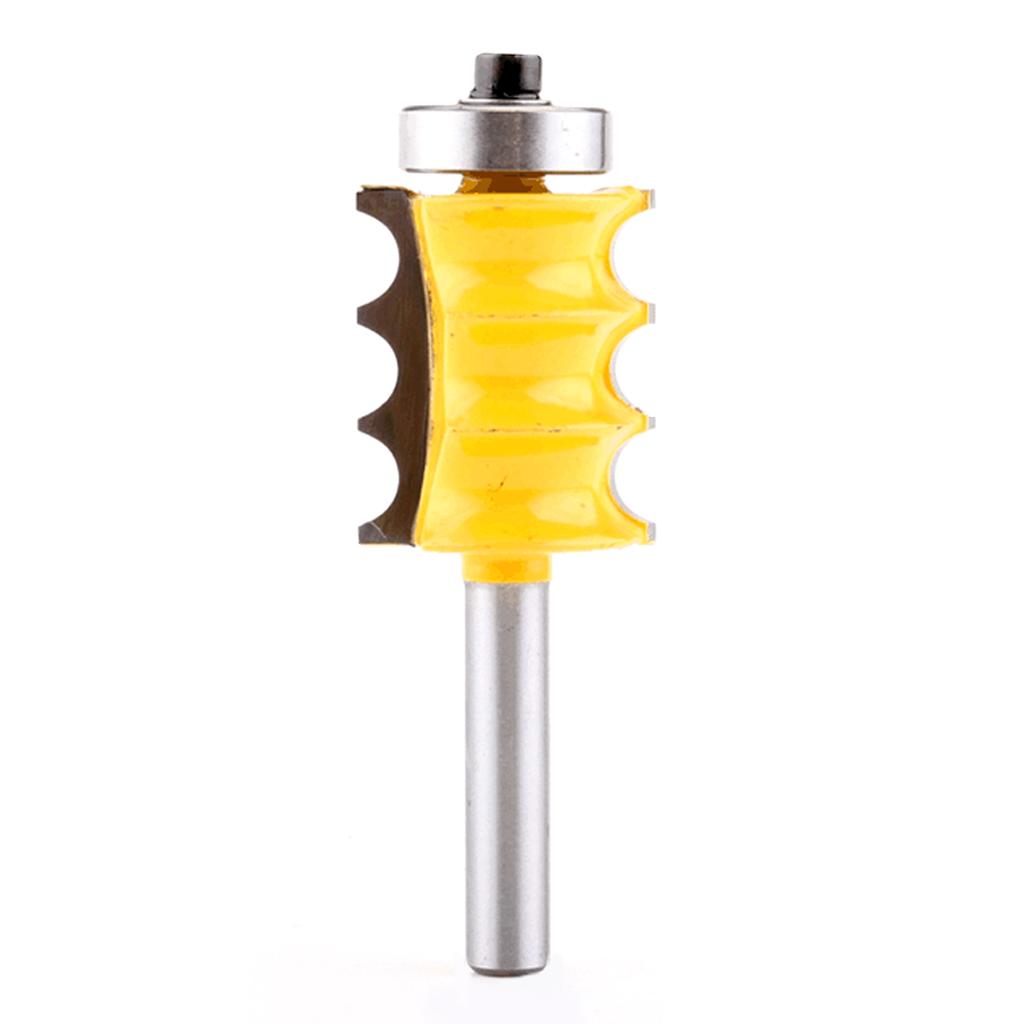 3/16-Inch Triple Beading Bit Woodworking Tool w/ 1/2-Inch Shank