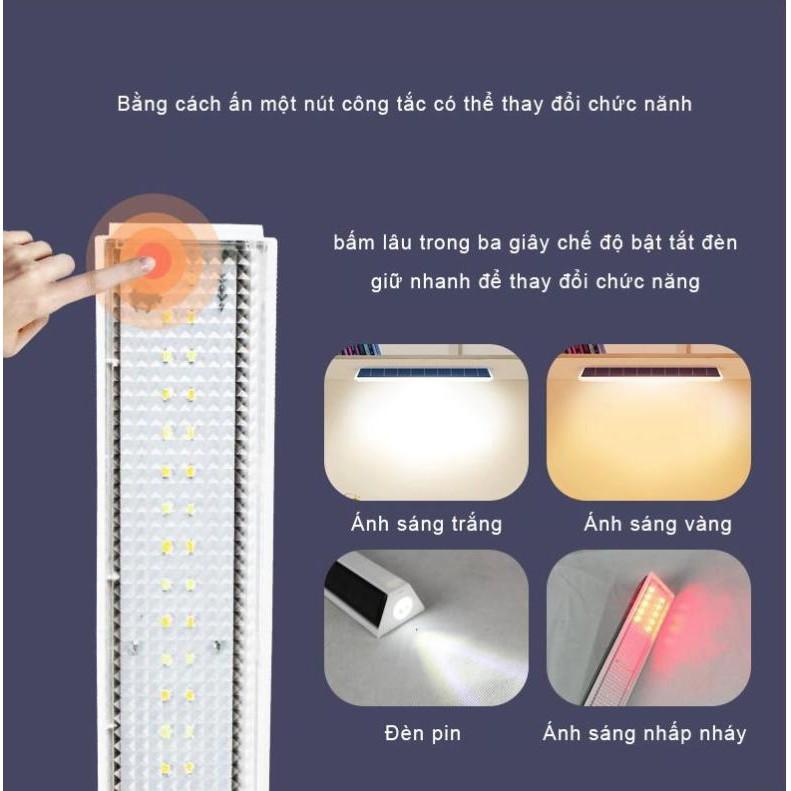 Đèn led sạc pin năng lượng mặt trời học tập KB-D0210B 10W - Home and Garden