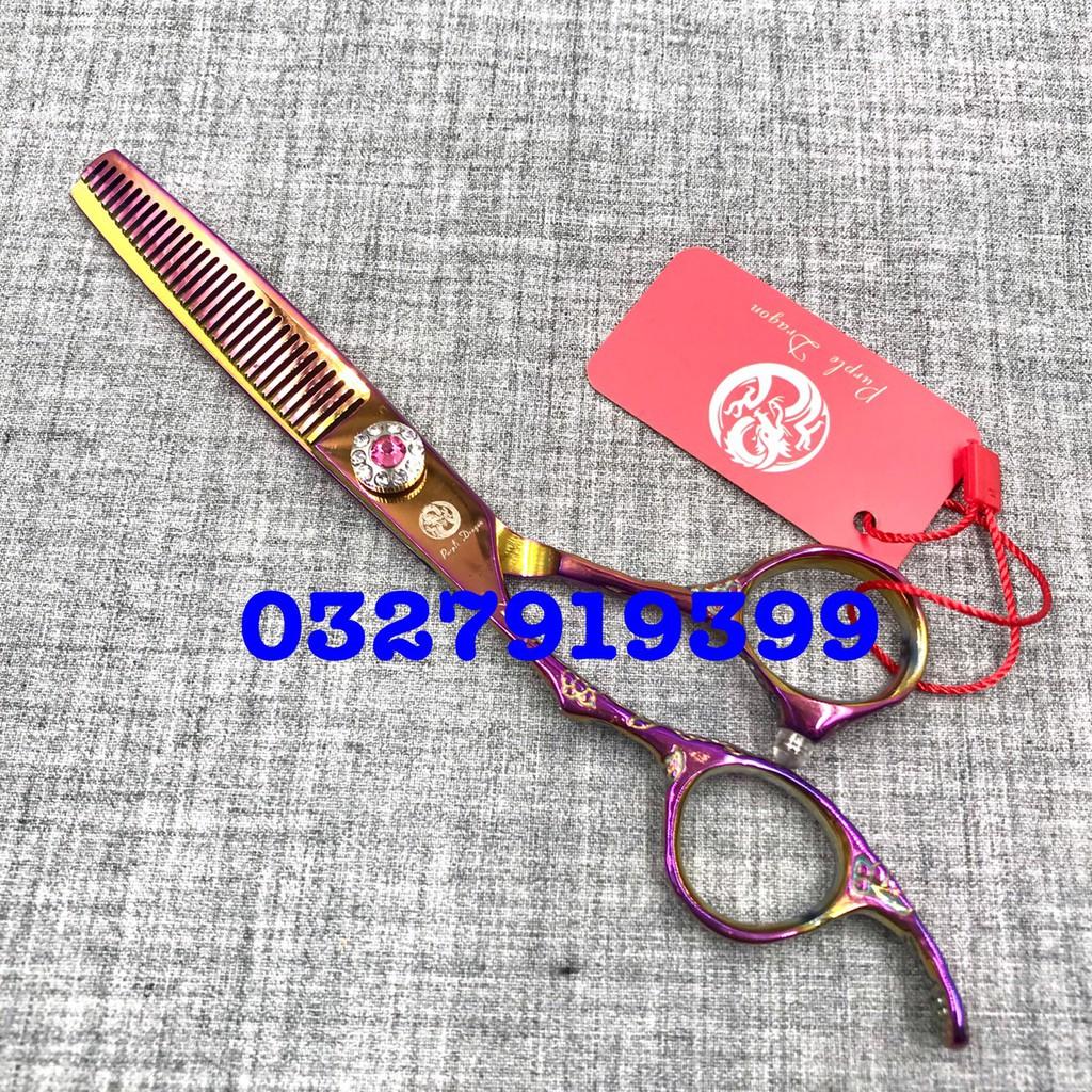 Kéo cắt tóc tay trái siêu bén Dragon 6.0