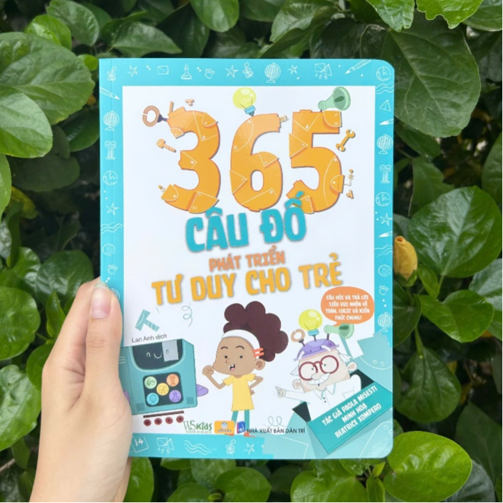 Sách - 365 Câu Đố Phát Triển Tư Duy Cho Trẻ - ndbooks