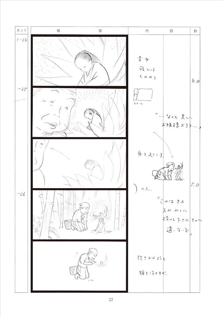 Sách ngoại văn: かぐや姫の物語 スタジオジブリ絵コンテ全集 - The Tale Of The Princess Kaguya Studio Ghibli Complete Storyboard Collection 20