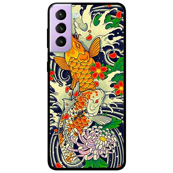 Ốp lưng dành cho Samsung Galaxy S21 / S21 Plus / S21 Ultra - Đôi Cá Chép