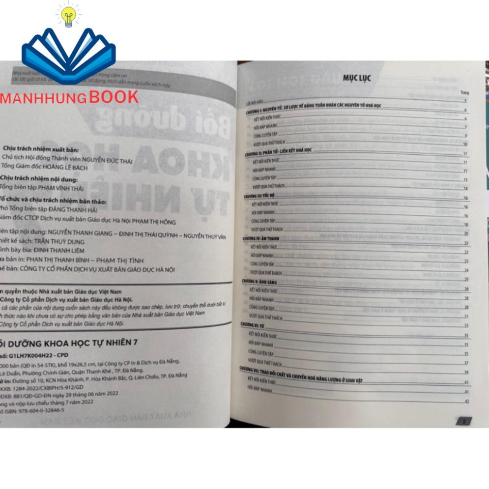 Sách - Bồi dưỡng Khoa học tự nhiên 7