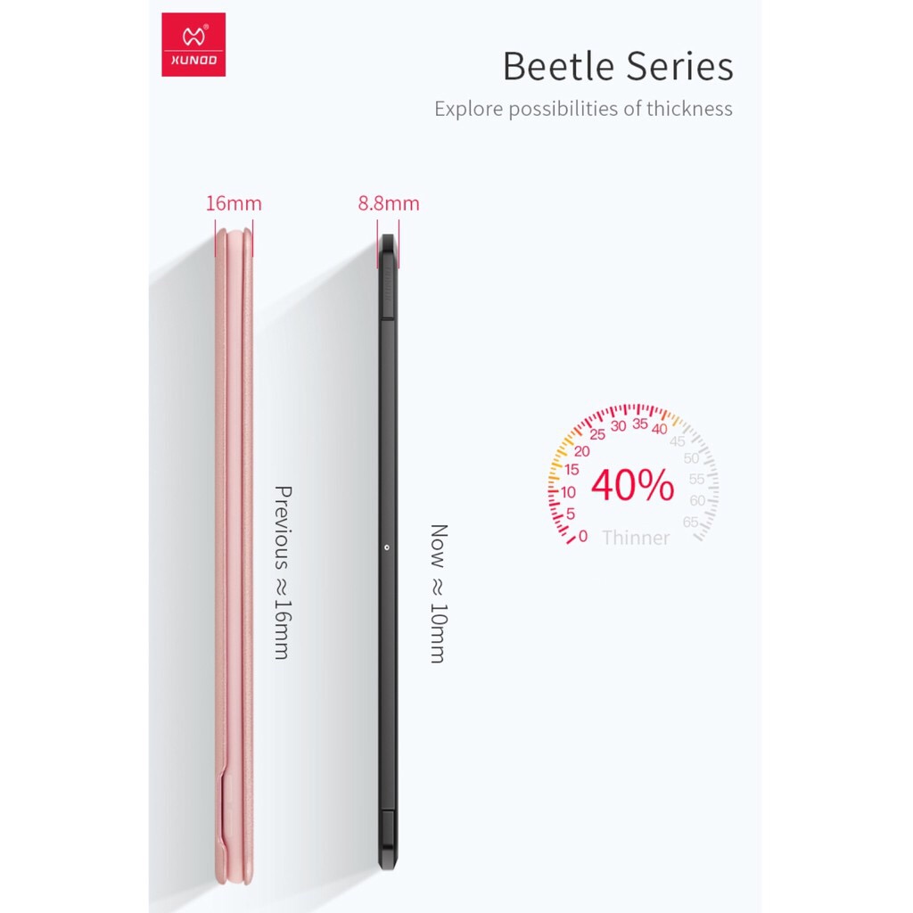 Ốp iPad XUNDD dành cho iPad mini 5 - Hàng Nhập Khẩu