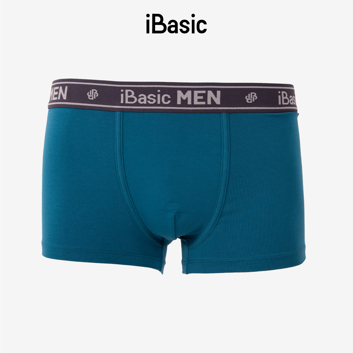Quần Lót Nam Đùi Ngắn Cotton Ibasic Panm078 - Xanh Nhớt - M