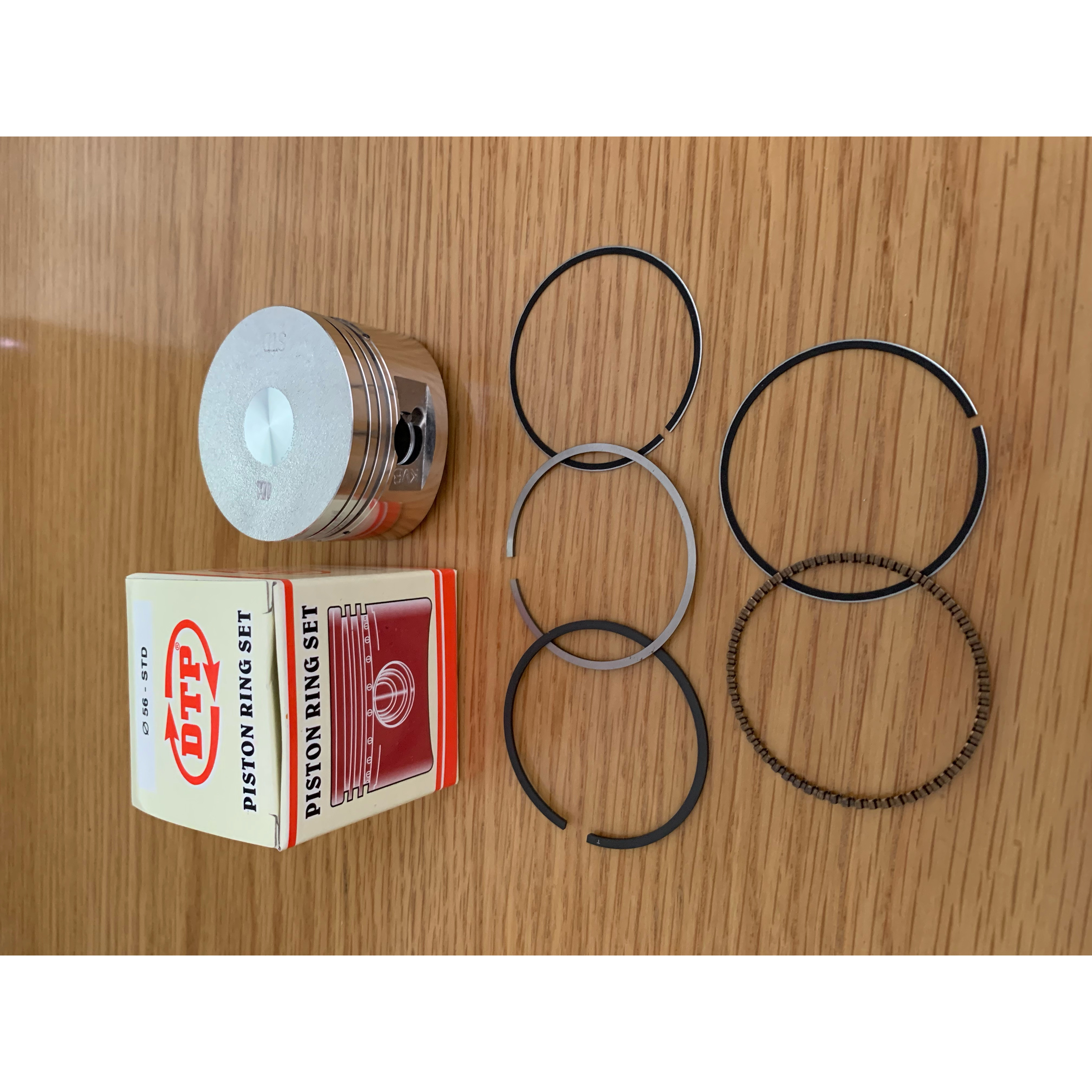 Piston bạc dành cho xe độ 56 li Ắc 13