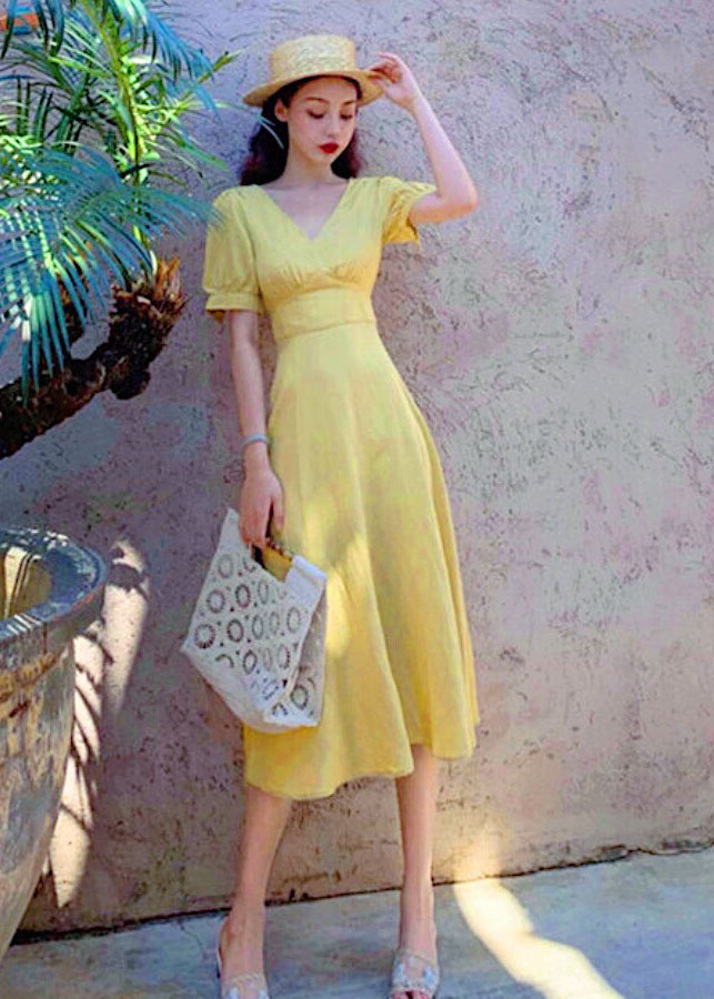 Đầm suông Hati dạo phố dẽ thương -D2472