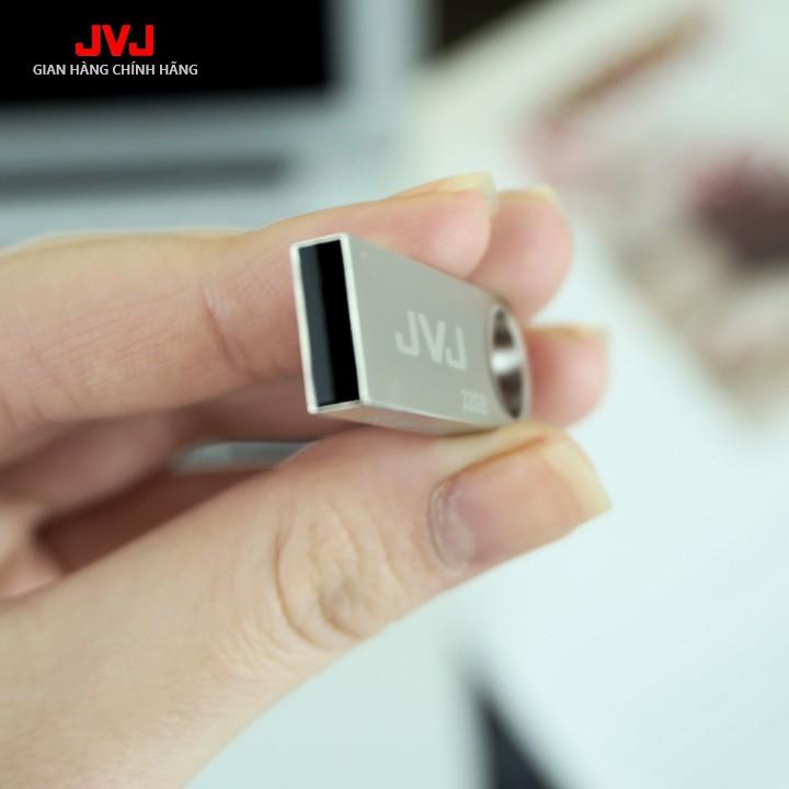 USB 4/8/16/32/64GB 2.0 JVJ S3 siêu nhỏ vỏ kim loại, chống nước - Hàng Chính hãng