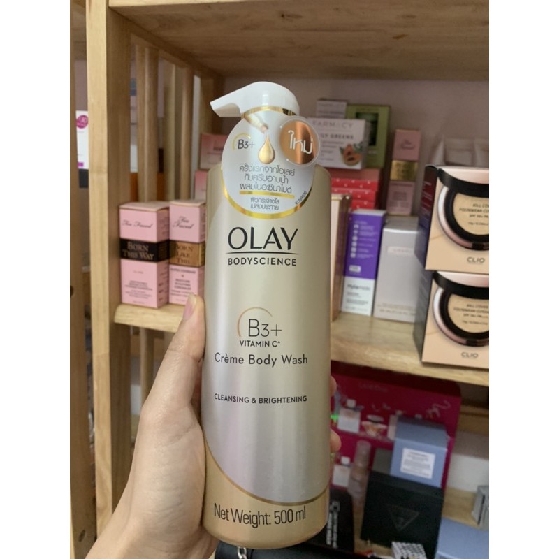 Sữa tắm trắng da OLAY B3+ Thái Lan 500ml-màu trắng