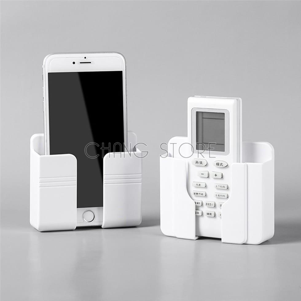 Giá Kệ Để Điện Thoại Khi Sạc, Hộp Để Remote Dán Tường Living C Đa Năng