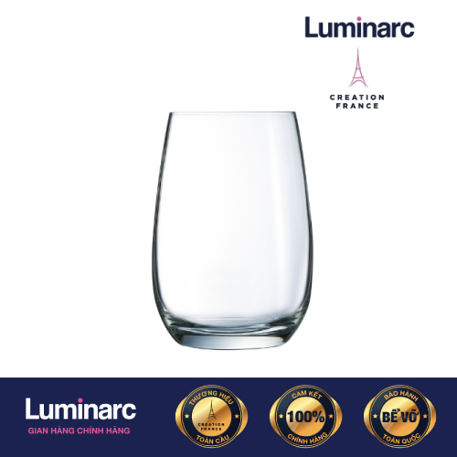 Bộ 6 Ly Cao Thuỷ Tinh Luminarc Mineral 370ml - LUMIH5692