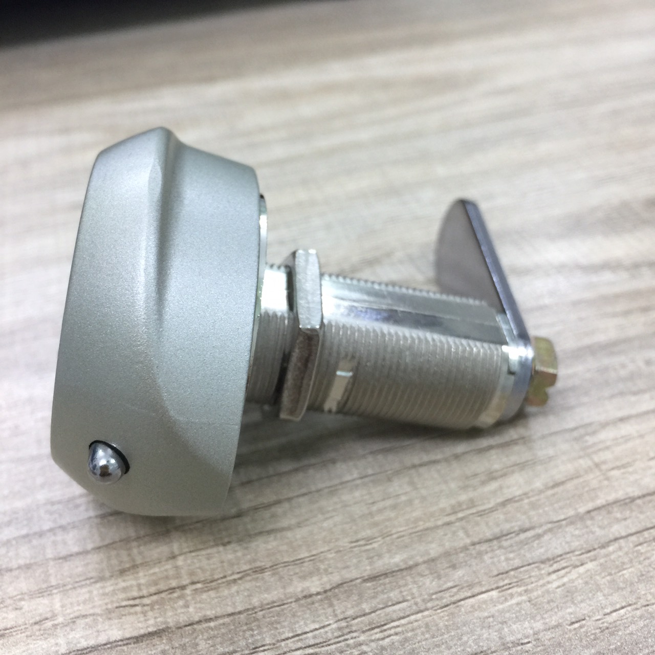 Khóa tủ mật mã Real 3 số không chìa màu bạc RL9047-20 36.6mm cho tủ dày 0.6~30mm