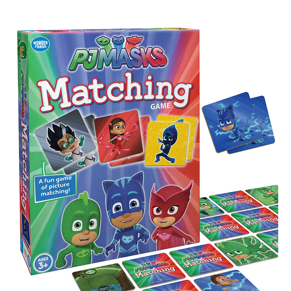 PJ Masks Matching Game Bộ Thẻ Board Game Pj Masks Trò Chơi Độc Đáo Sáng Tạo