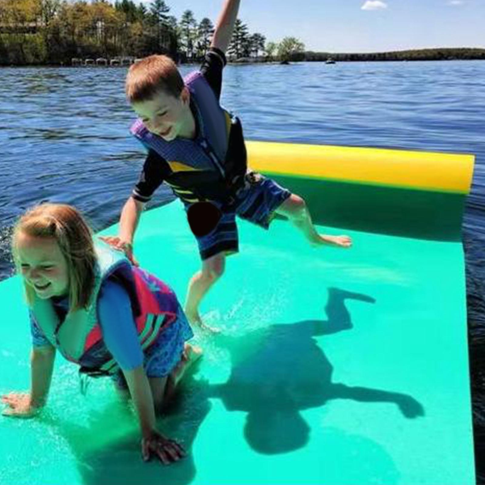 Water Floating Mat Relaxing Portable Lounge Mattress for Beach Boating River