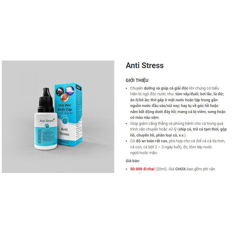 ParaKill & Anti Stress || Dưỡng Cá và Phòng Các Loại Nấm Cho Cá Cảnh