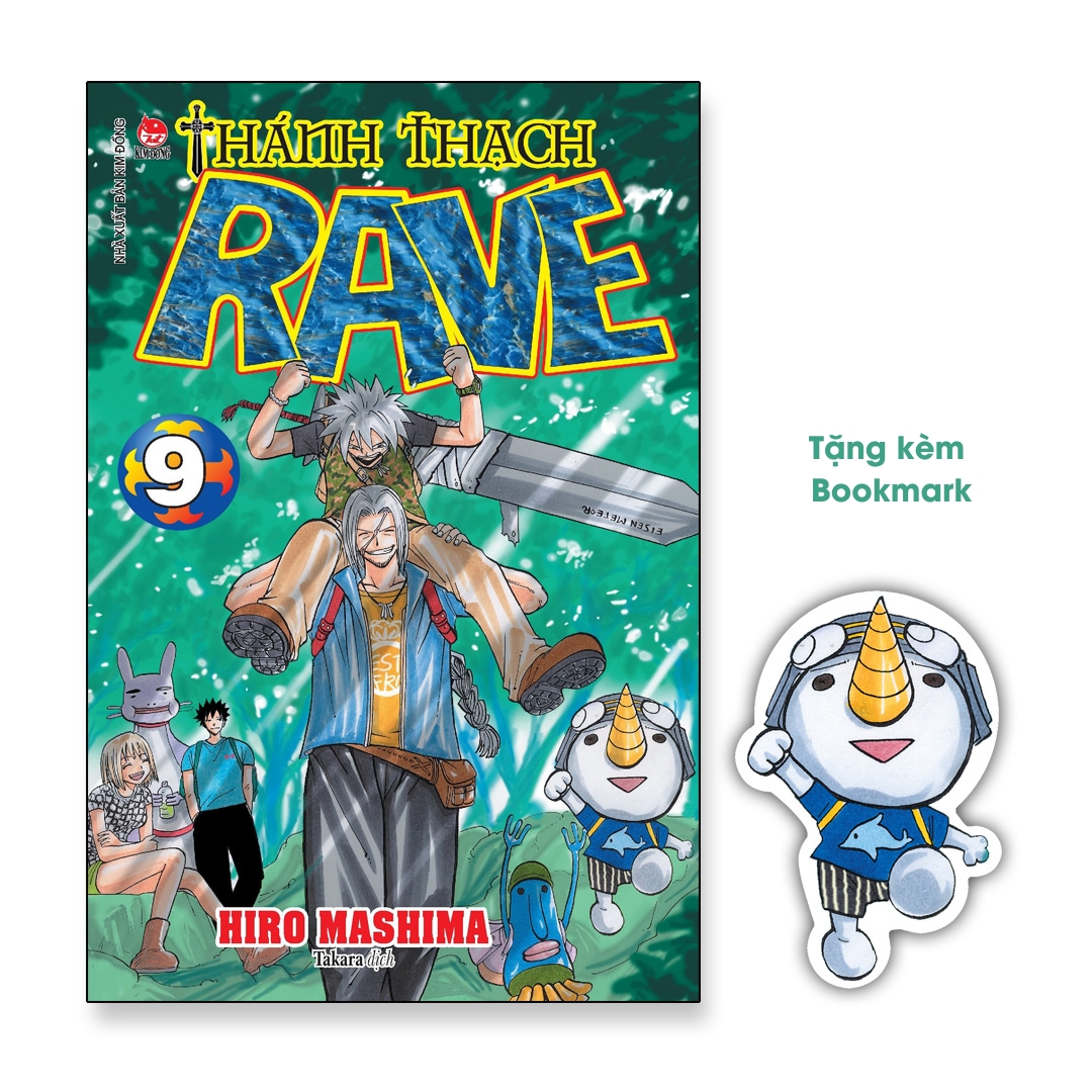 Truyện tranh Thánh thạch Rave - Tập 9 - Tặng kèm Bookmark Plue - NXB Kim Đồng