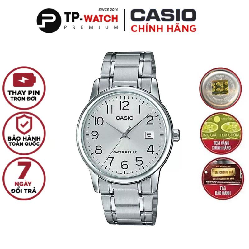 Đồng Hồ Nam Dây Thép Casio MTP-V002D-7BUDF | MTP-V002D-7B
