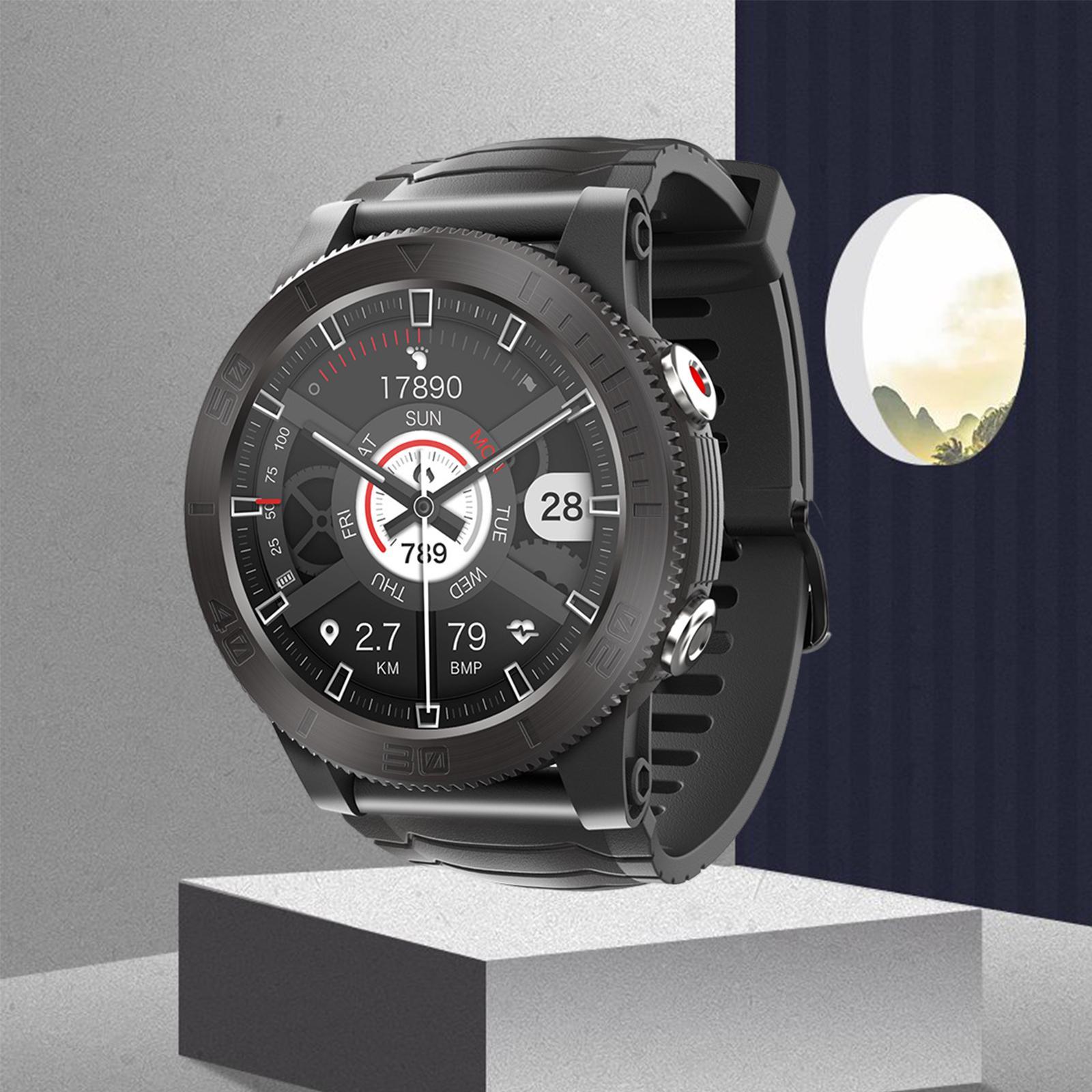 Smart Watch Compass 1.32inch Screen Waterproof Smartwatch for Outdoor