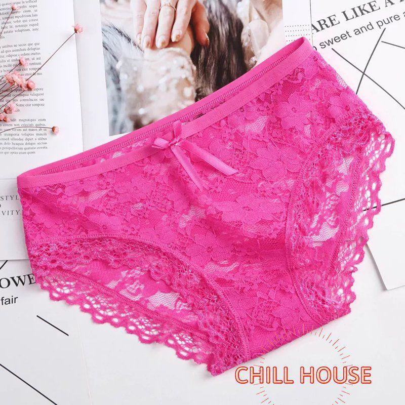 QUẦN LÓT REN HOA ĐÍNH NƠ QUYẾN RŨ CAO CẤP - CHILLHOUSE