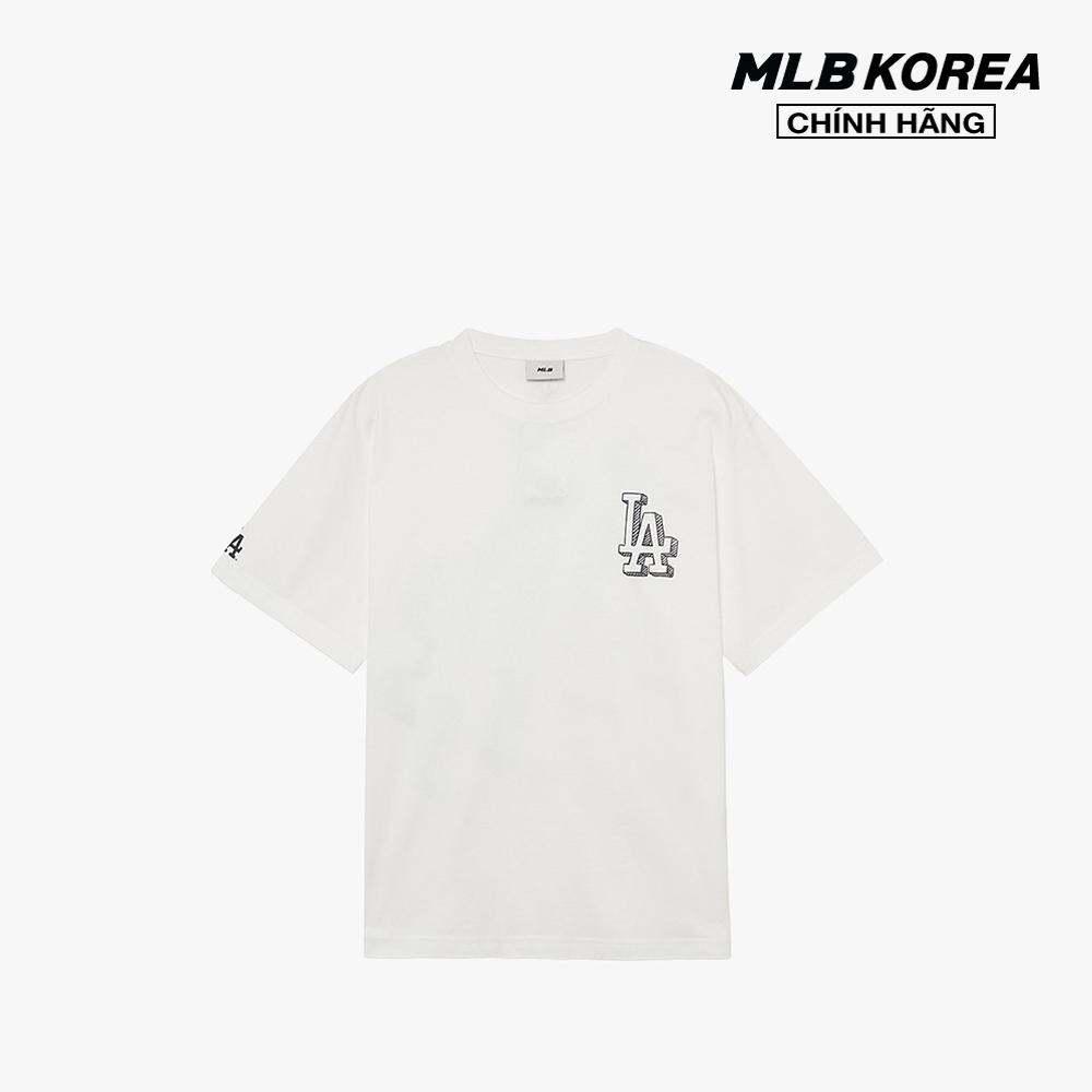 MLB - Áo thun unisex cổ tròn tay ngắn Basic Mega