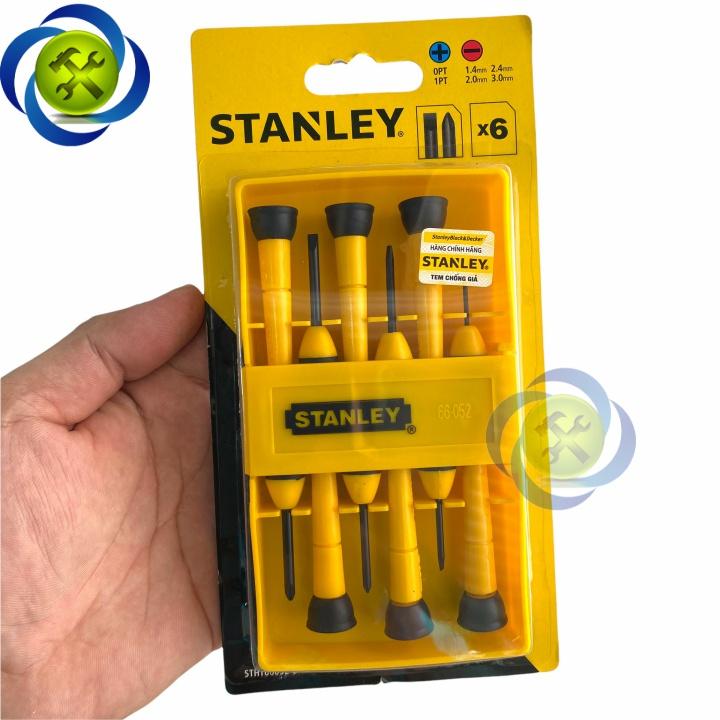 Bộ vít điện tử Stanley STHT66052-8 cán nhựa 6 cây