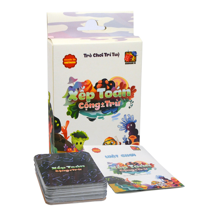 Boardgame Xếp Toán Cộng Trừ