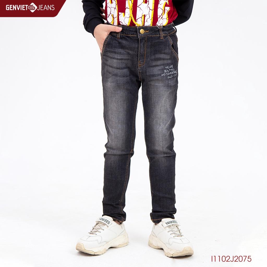 Quần Dài Jeans Bé Trai Thời Trang GENVIET I1102J2075