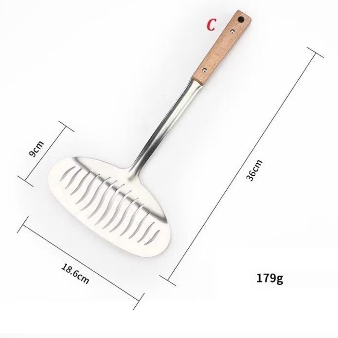 [AnhOtShop] Xẻng Lật Cá Rán Nguyên Con Cao Cấp – Bản To Chắc Chắn, Chống Cong Vênh – Dụng Cụ Lật Cá Không Làm Nát Cá