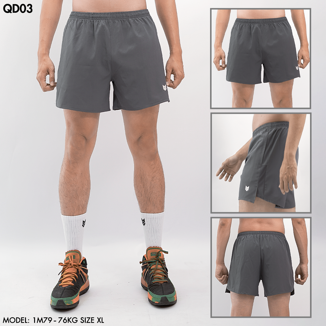 Quần đùi thể thao Quick Dry Training Short Nhanh khô thoáng mát Tập Gym chơi Bóng Rổ Tennis Chạy Bộ Gym - Redikick QD03