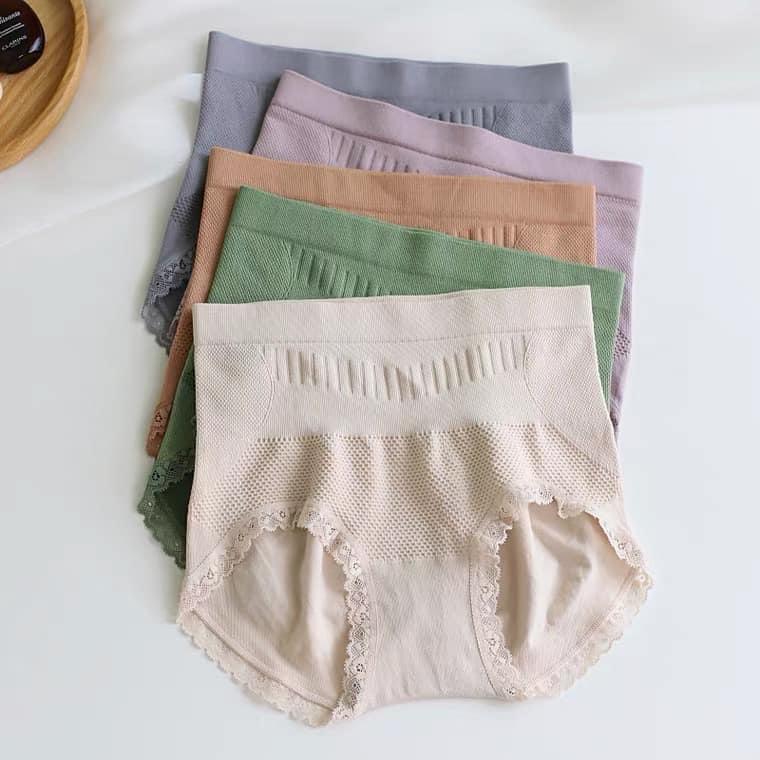 Quần lót gen bụng nhẹ, quần lót cạp cao định hình vòng eo siêu co giãn QGB/136