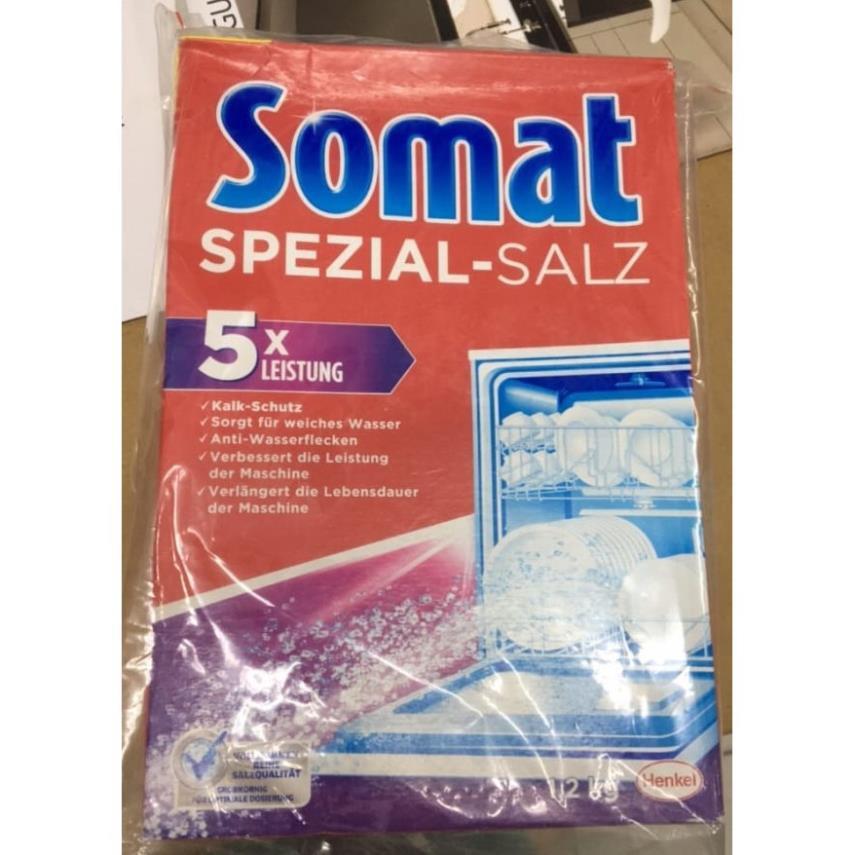 Combo Muối rửa bát Somat 2.4kg