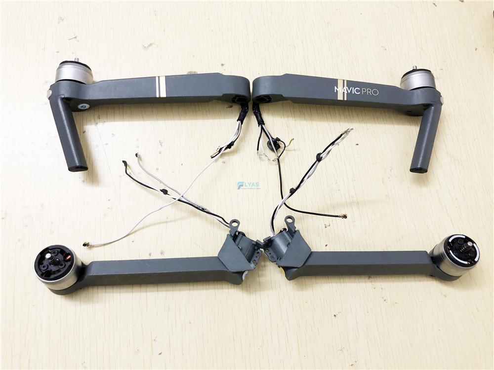 Mặt trước gốc Mặt sau bên trái Cánh tay phải có cáp Phụ tùng thay thế cho DJI Mavic Pro Màu sắc: Cánh tay sau bên phải