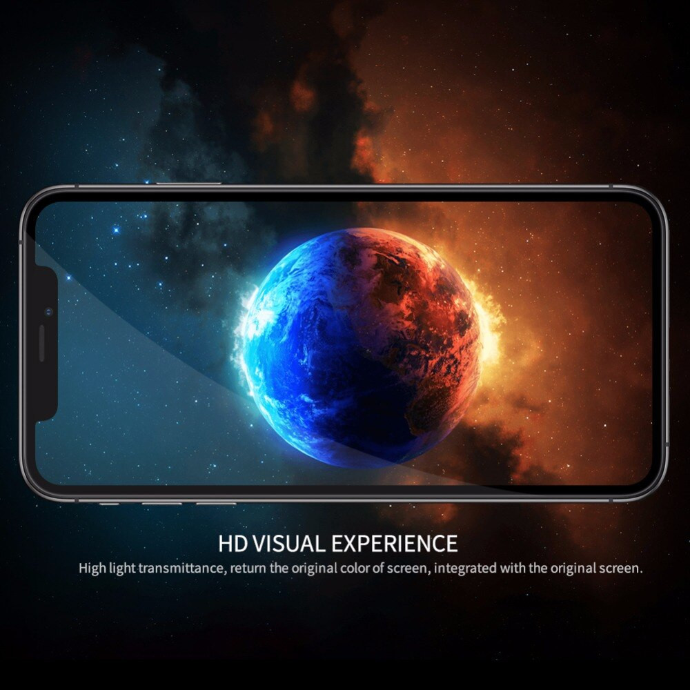 Miếng dán cường lực 3D full màn hình cho iPhone 11 Pro Max / iPhone Xs Max hiệu Nillkin Amazing CP+ Pro - Hàng chính hãng